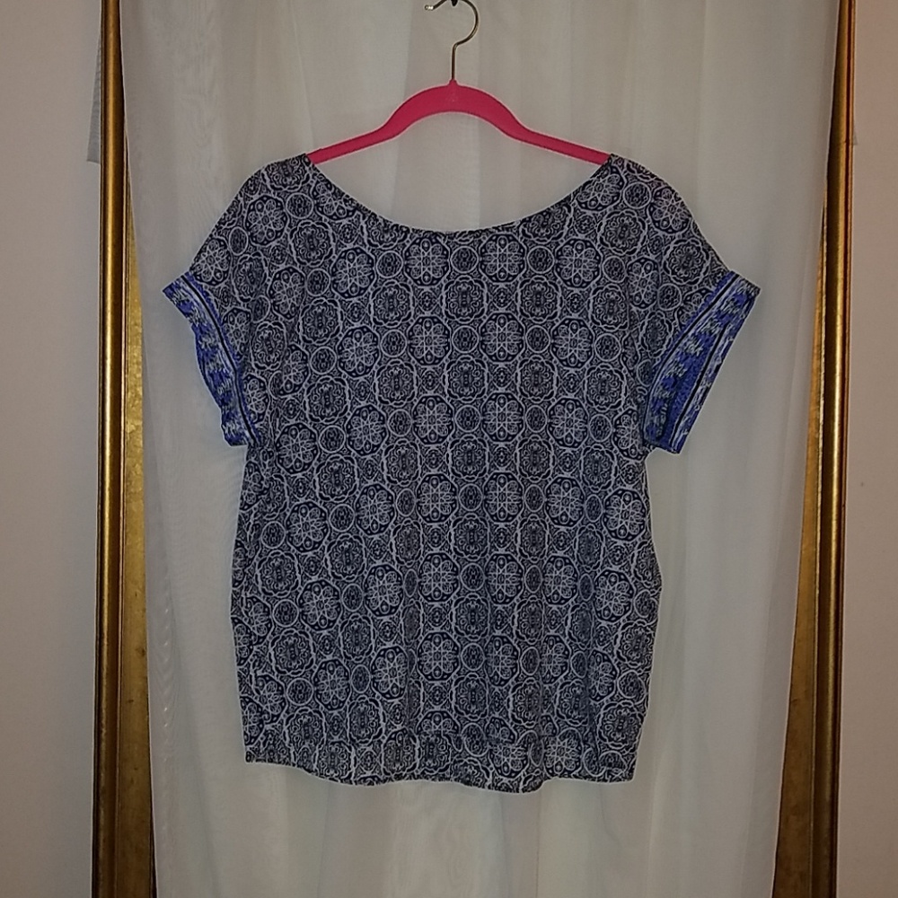 Violet & Claire geometric blouse